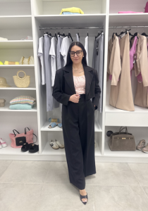 Krótka oversize marynarka damska MeGusta 